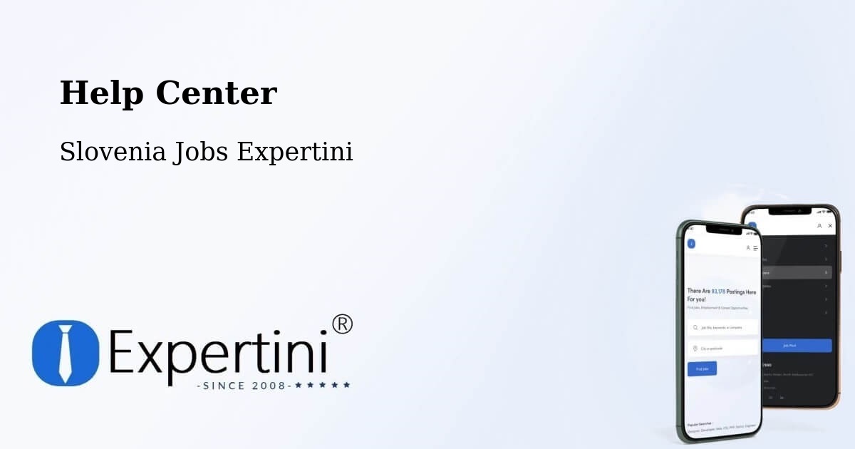 Help Center – Tabor - Slovenia Jobs Expertini